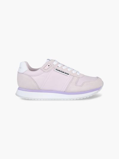Calvin Klein Cipők HU452017 | Calvin Klein Suede Női Sportcipő Rózsaszín